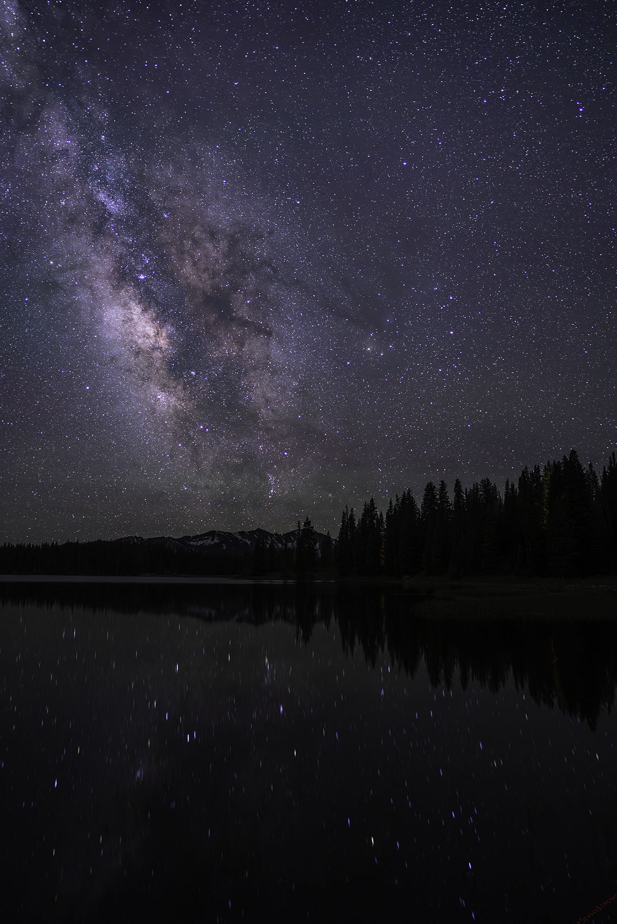 Colorado Lake Astro Photo